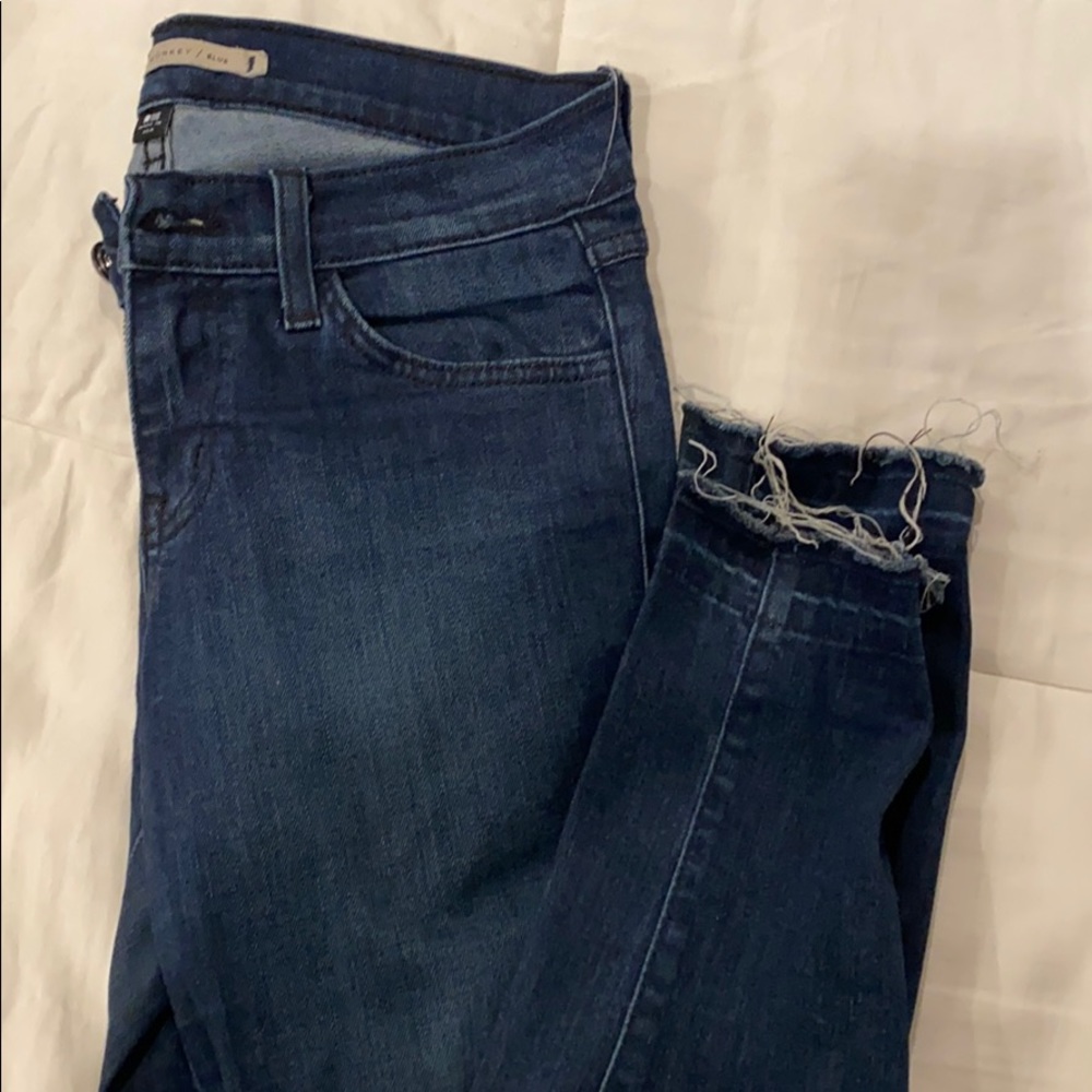 Flying monkey dark blue jeans